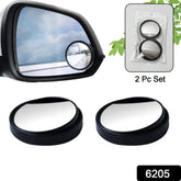360° Blind Spot Convex Rear View Mirrors (2-Pack)